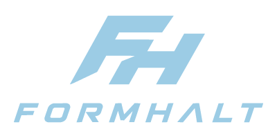 Logo Formhalt in Blau