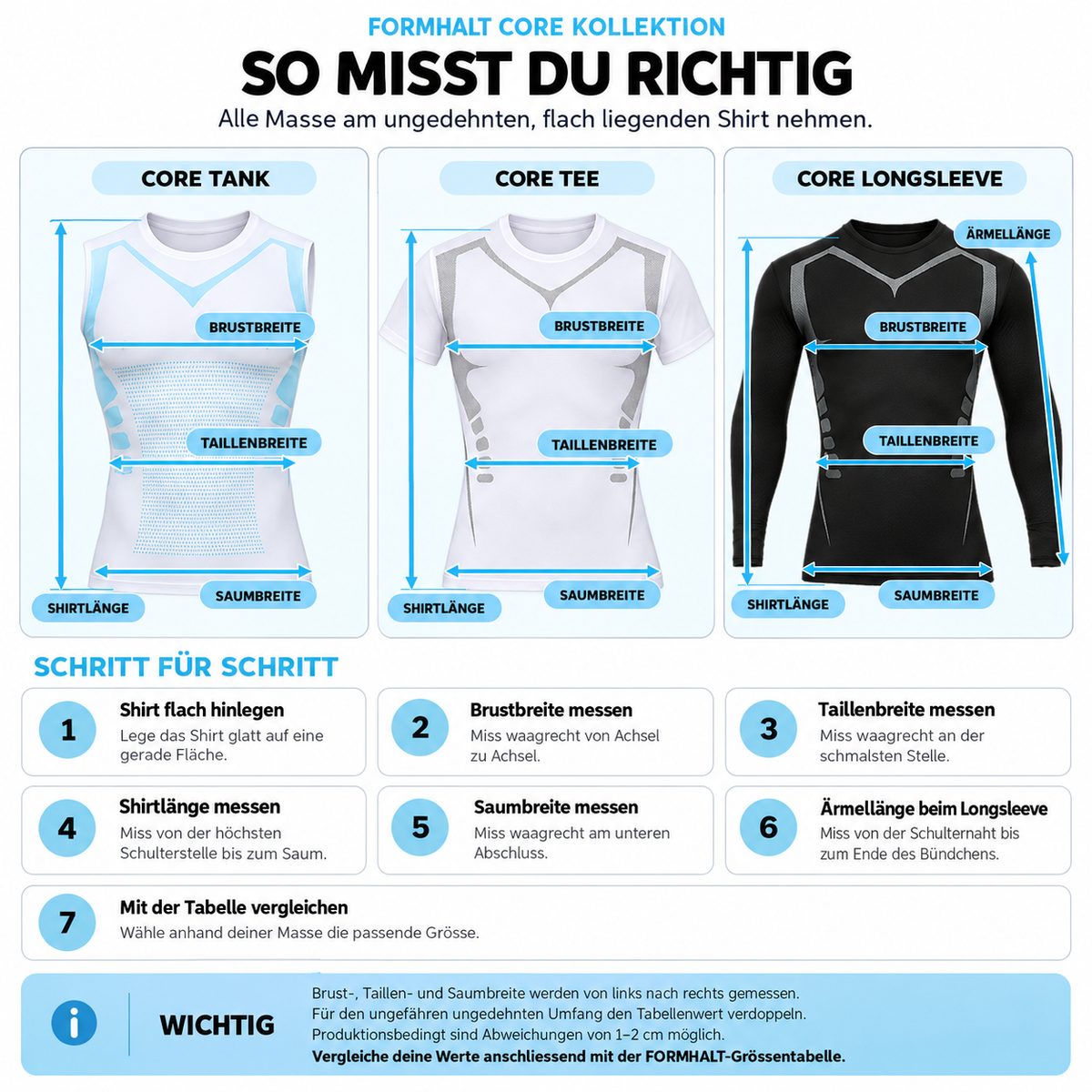 So misst du richtig