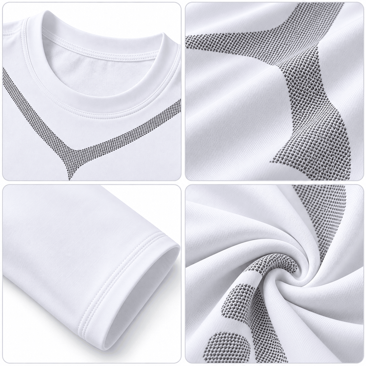 Kompressions-Langarmshirt für Herren – Nahaufnahme des Materials und der Details des FORMHALT CORE Longsleeves.