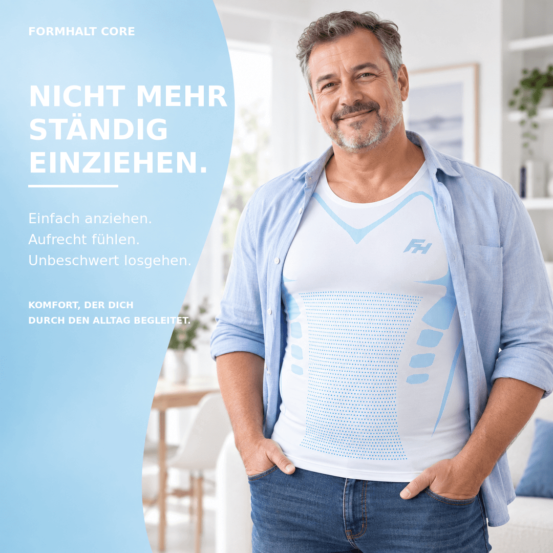 FORMHALT CORE Tank – Kompressions-Tanktop für Herren, ärmelloses Kompressions-Tanktop für Herren in einer modernen Umgebung.